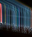Stage lighting immersive production, colourful lights, with motion blue