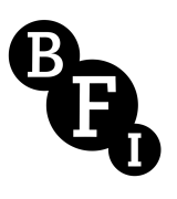 BFI logo with each letter in a black bubble
