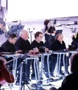 Performers and audience at the RENDR Festival inclusive creativity event held at Studio Ulster as part of CoSTAR Screen Lab, February 2026
