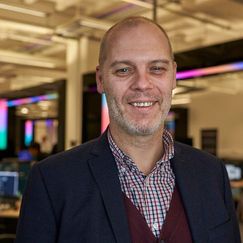 Headshot of Professor Gregor White, Director, CoSTAR Realtime Lab
