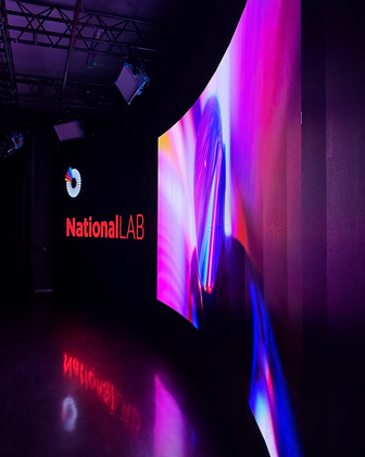 The LED volume virtual production stage at CoSTAR National Lab, Futures Studio