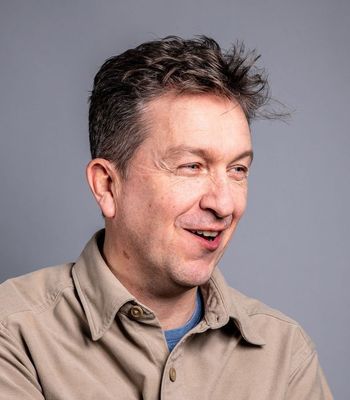 Headshot of Professor Will Saunders MBE, Creative Head, CoSTAR National Lab 