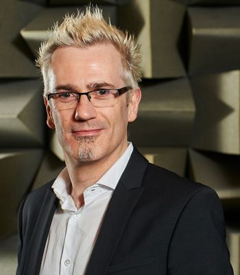 Headshot of Professor Damian Murphy, Co-Investigator, CoSTAR Live Lab