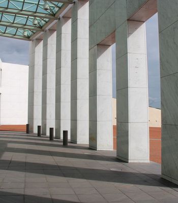Parliament House in Canberra