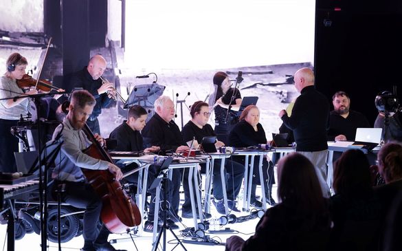 People watching a concert