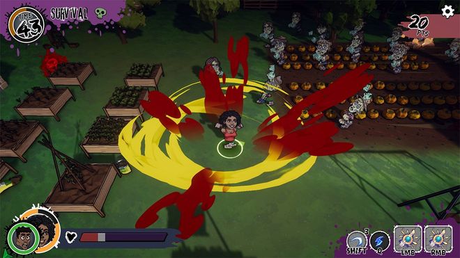 YOU Vs. Zombies, copyright 10six Games